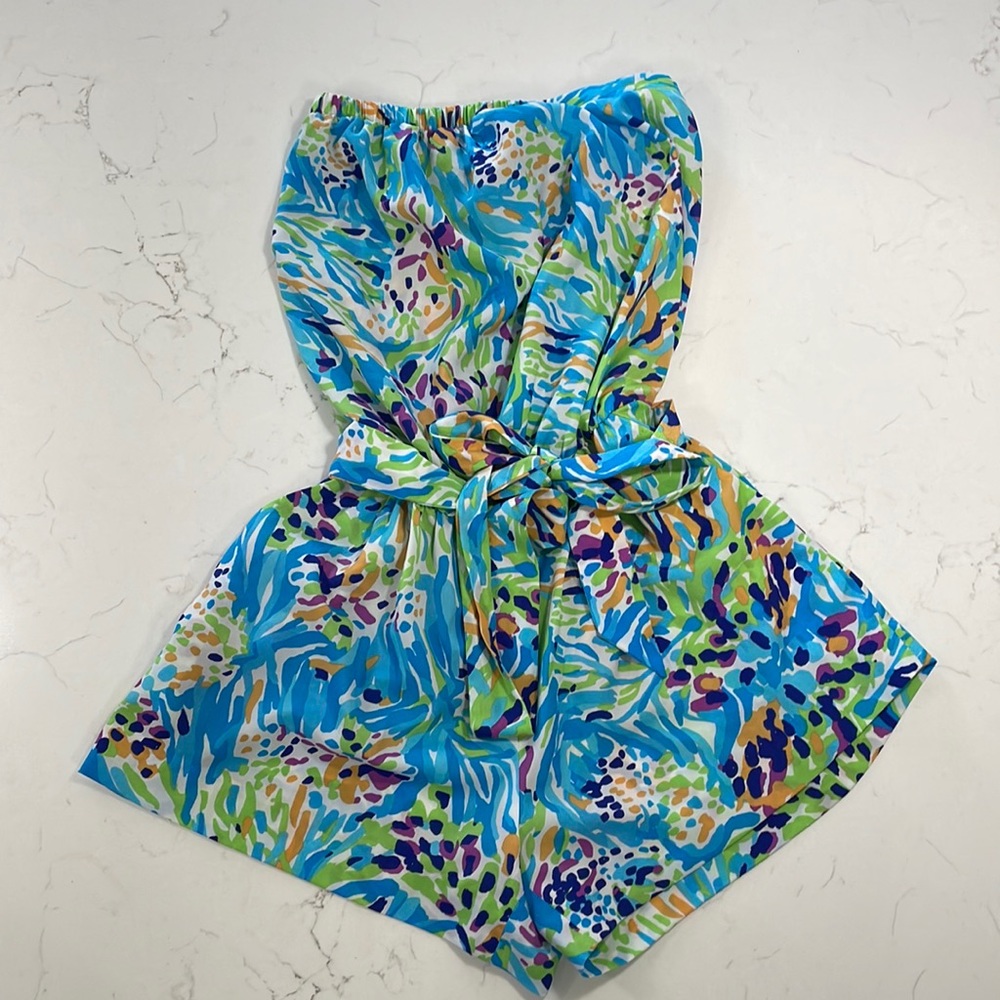 Lilly Pulitzer Sea Soirée Ritz romper